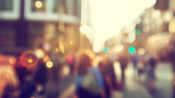 blurry-people-on-street