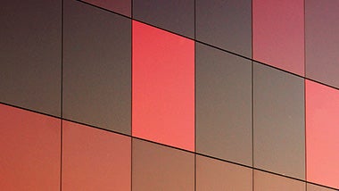 red and black rectangular tiles